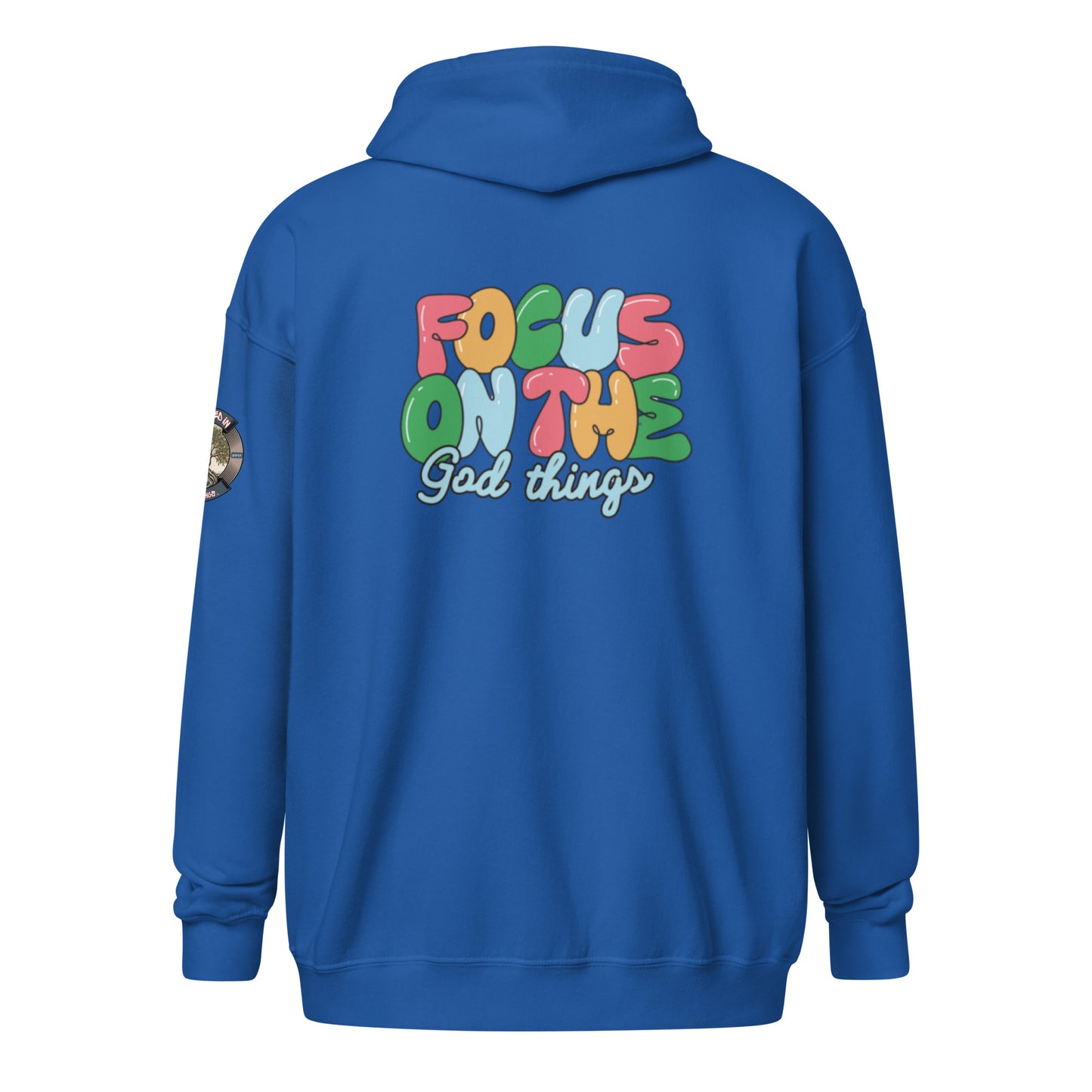 Live by Faith-Unisex heavy blend zip hoodie