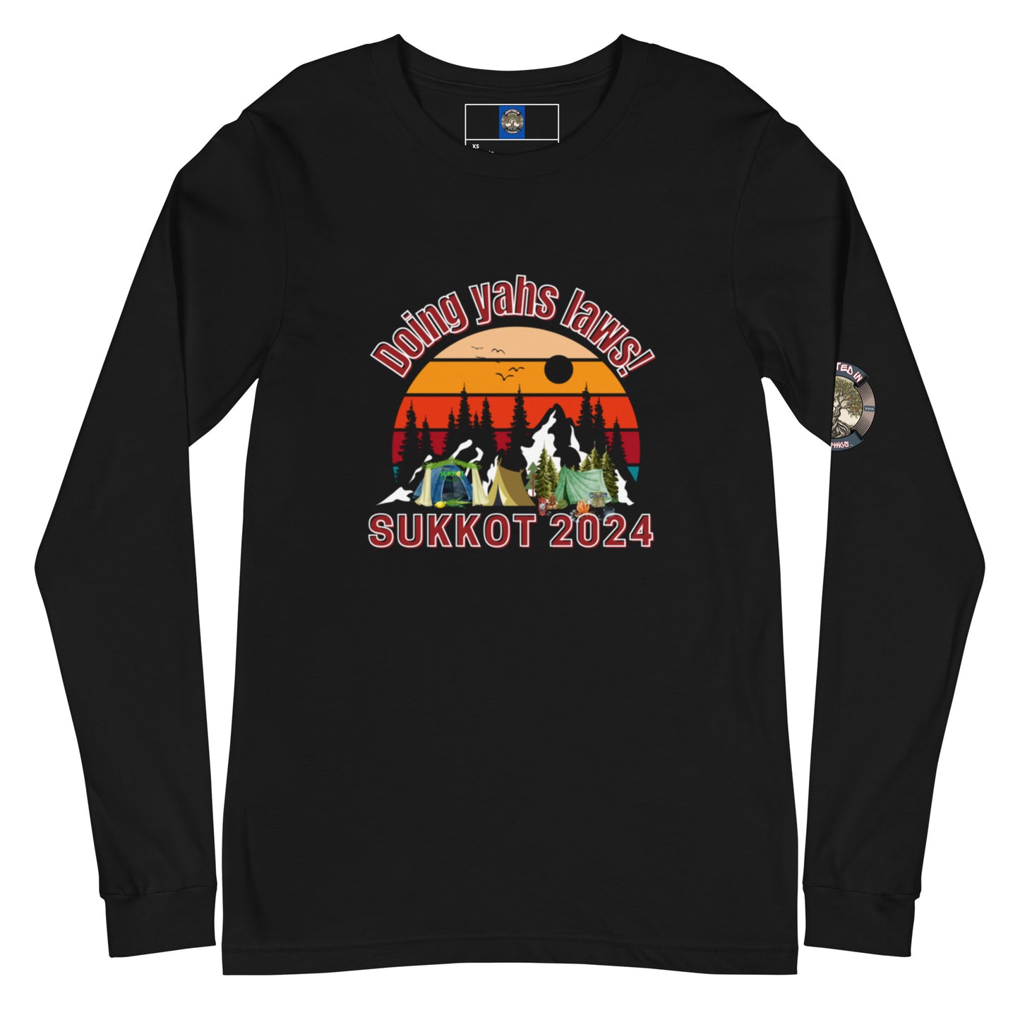 Yahs Laws Sukkot edition-Unisex Long Sleeve Tee