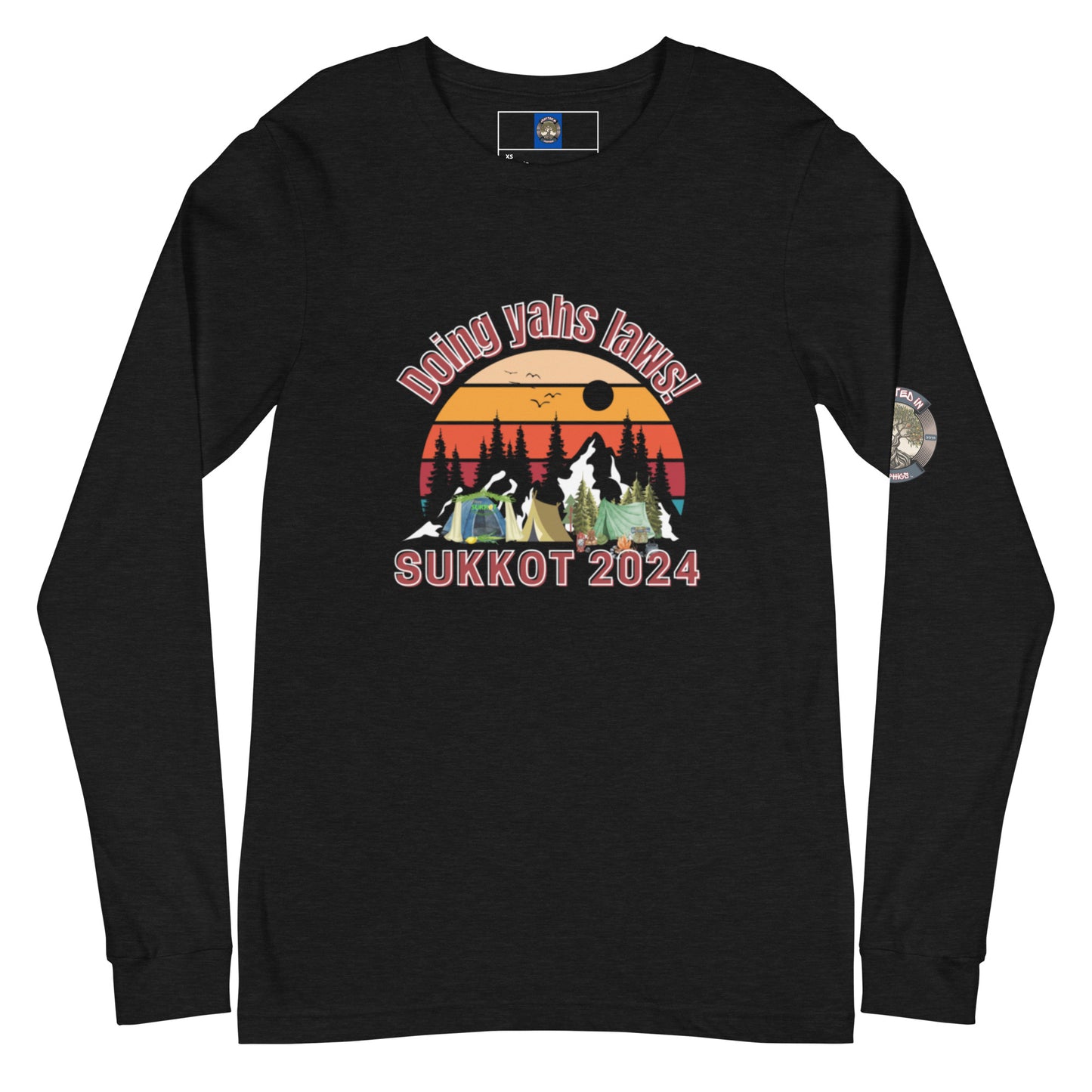 Yahs Laws Sukkot edition-Unisex Long Sleeve Tee