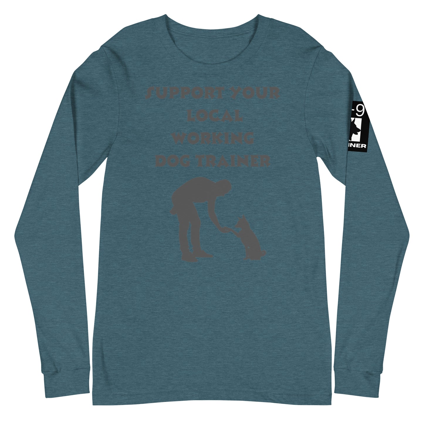 Dog trainer-3 Unisex Long Sleeve Tee