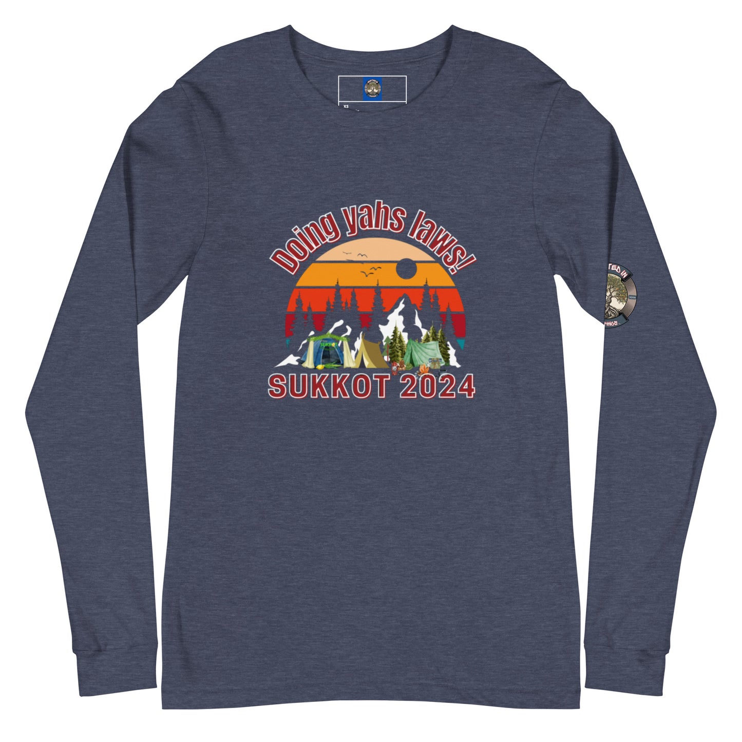 Yahs Laws Sukkot edition-Unisex Long Sleeve Tee