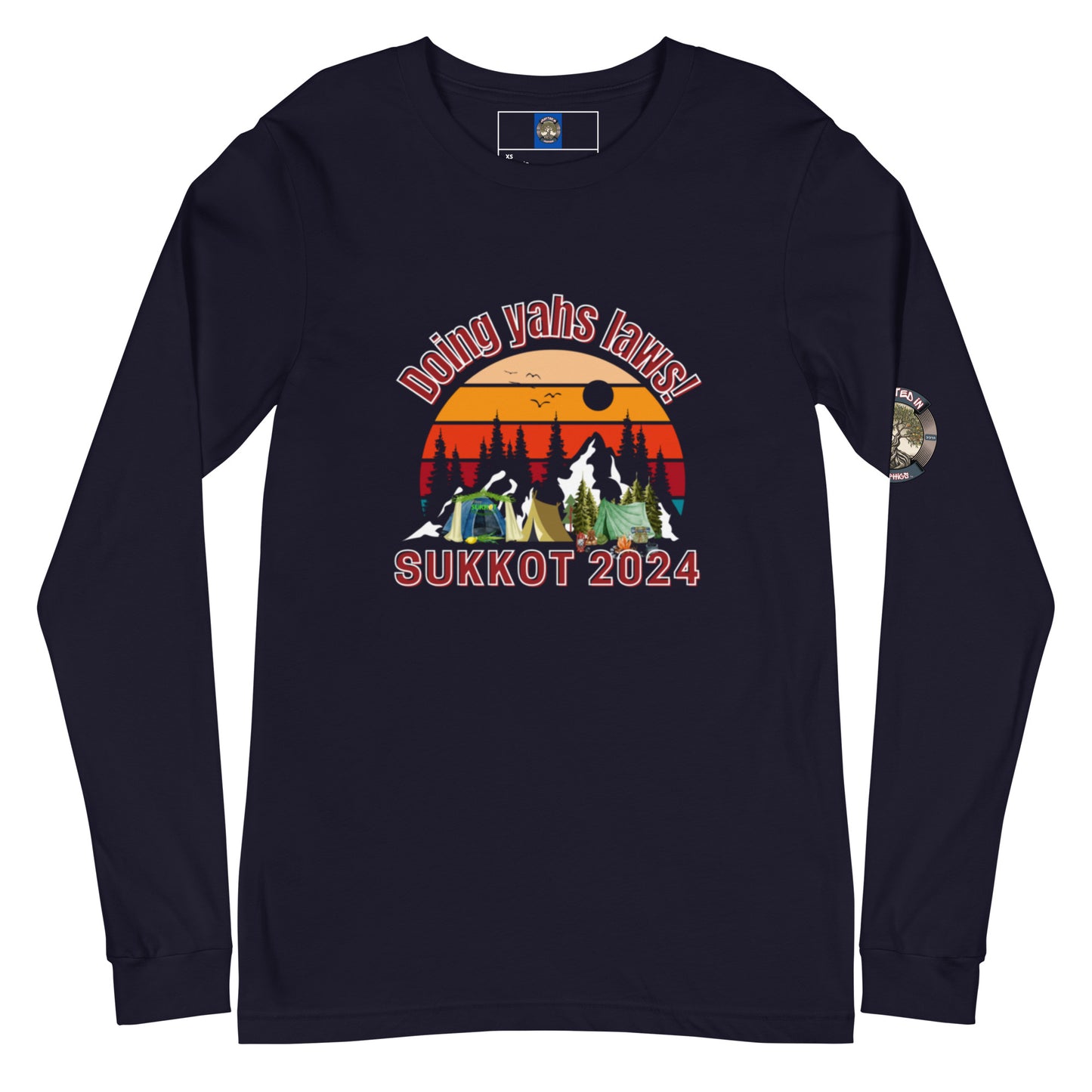 Yahs Laws Sukkot edition-Unisex Long Sleeve Tee