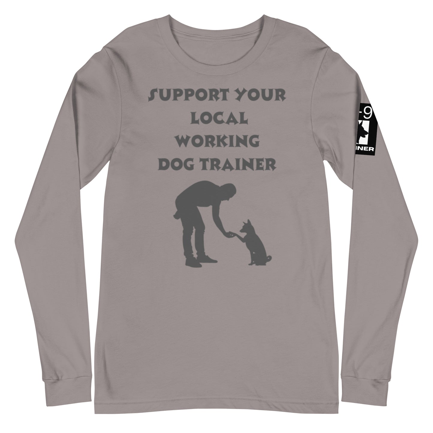 Dog trainer-3 Unisex Long Sleeve Tee