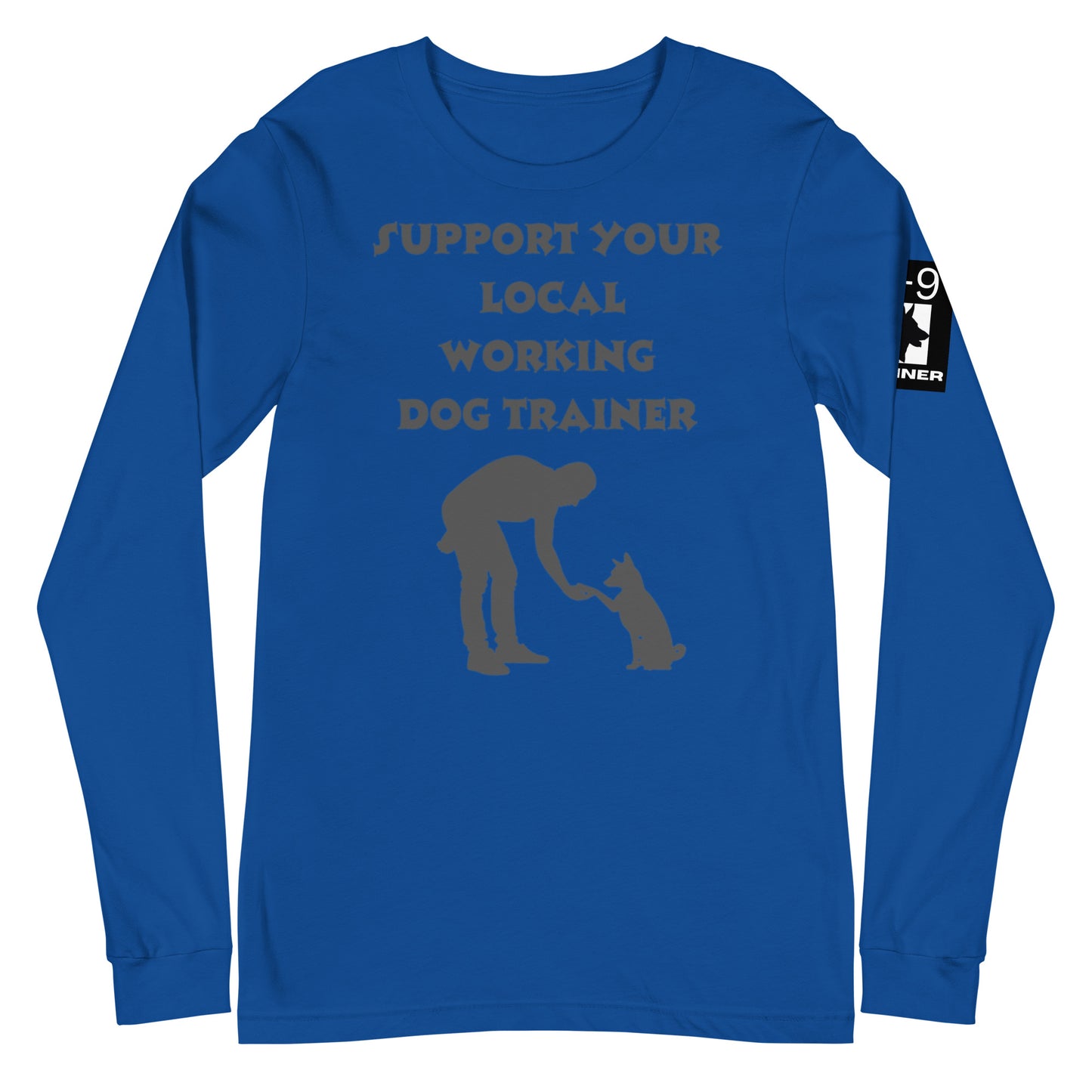 Dog trainer-3 Unisex Long Sleeve Tee