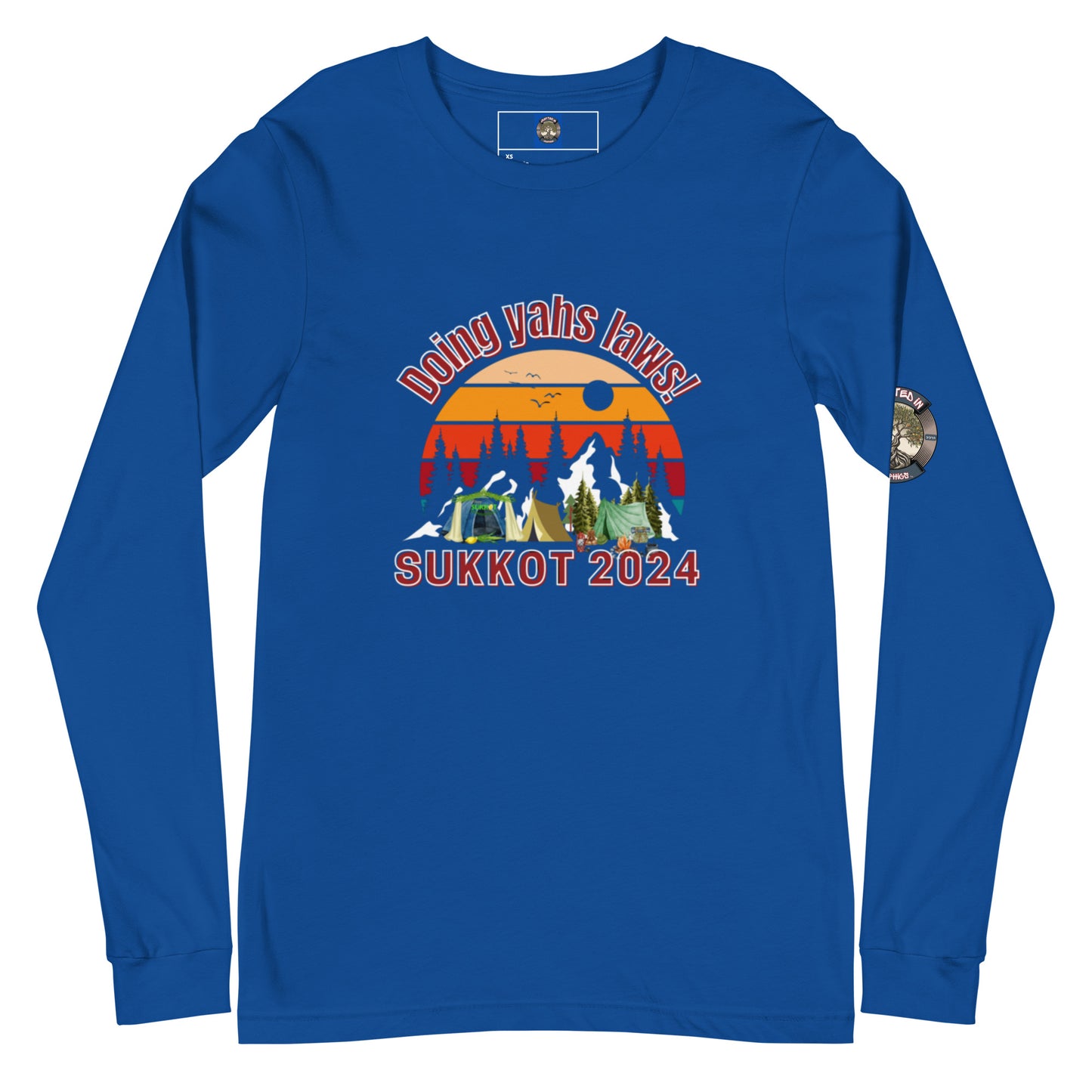 Yahs Laws Sukkot edition-Unisex Long Sleeve Tee