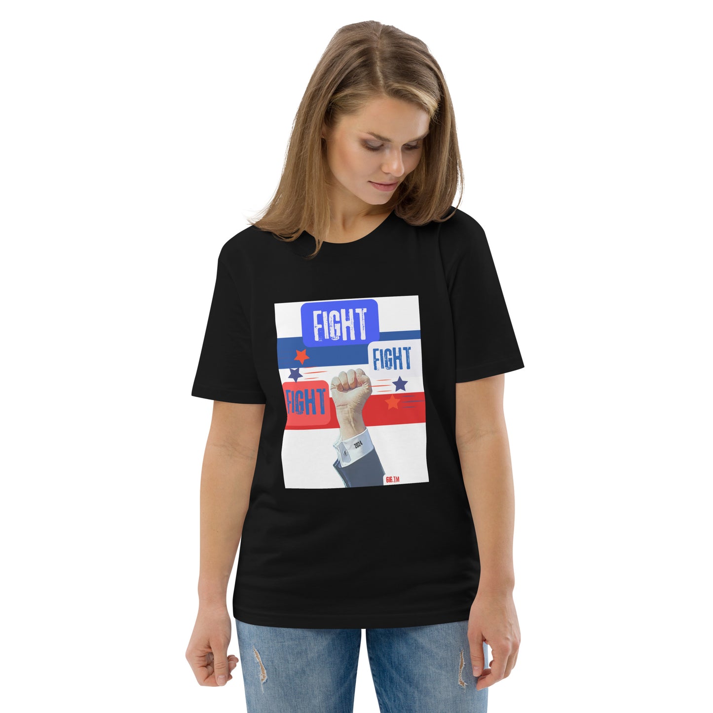 Trumps Fight Shirt-Unisex organic cotton t-shirt