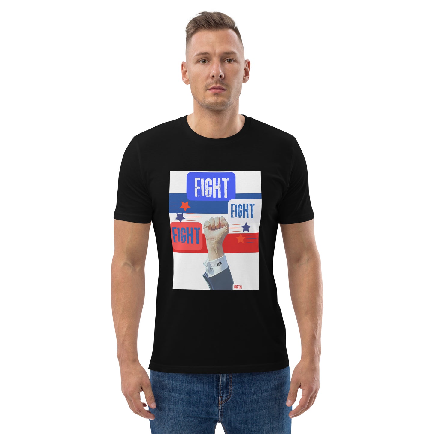 Trumps Fight Shirt-Unisex organic cotton t-shirt