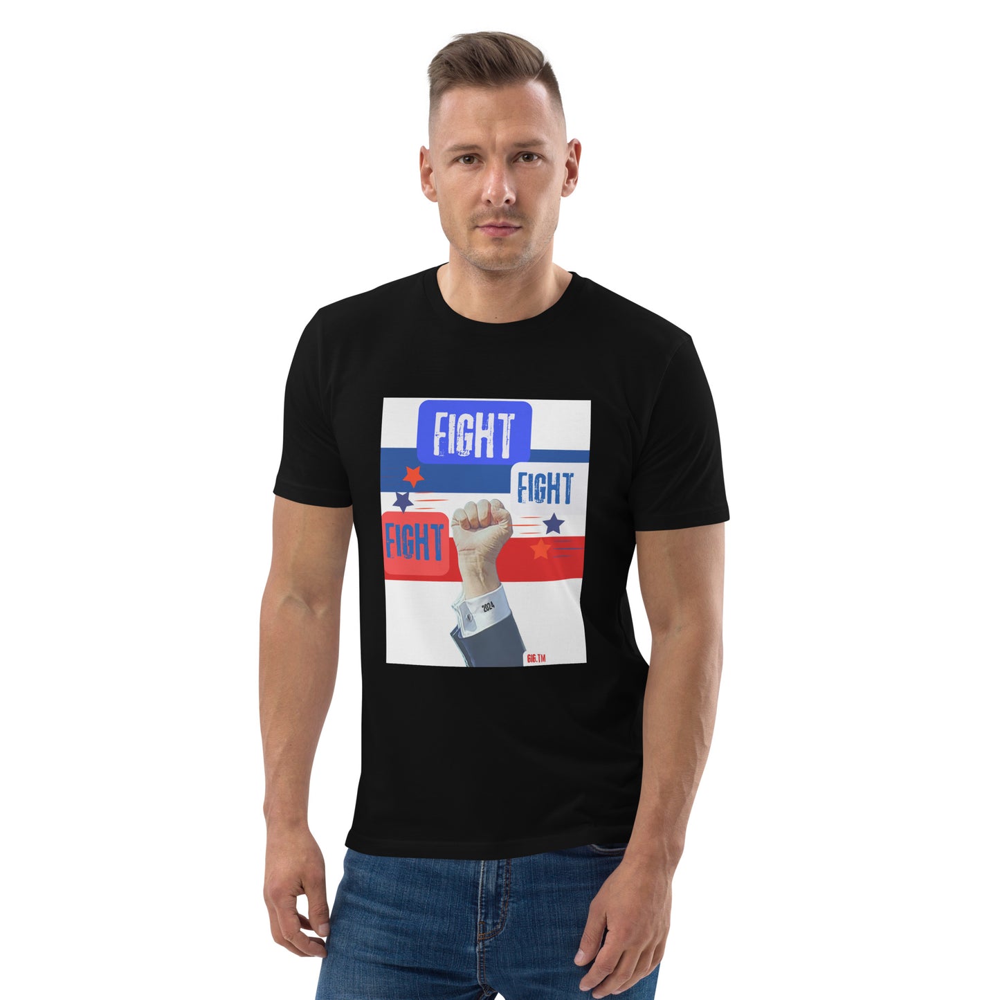 Trumps Fight Shirt-Unisex organic cotton t-shirt