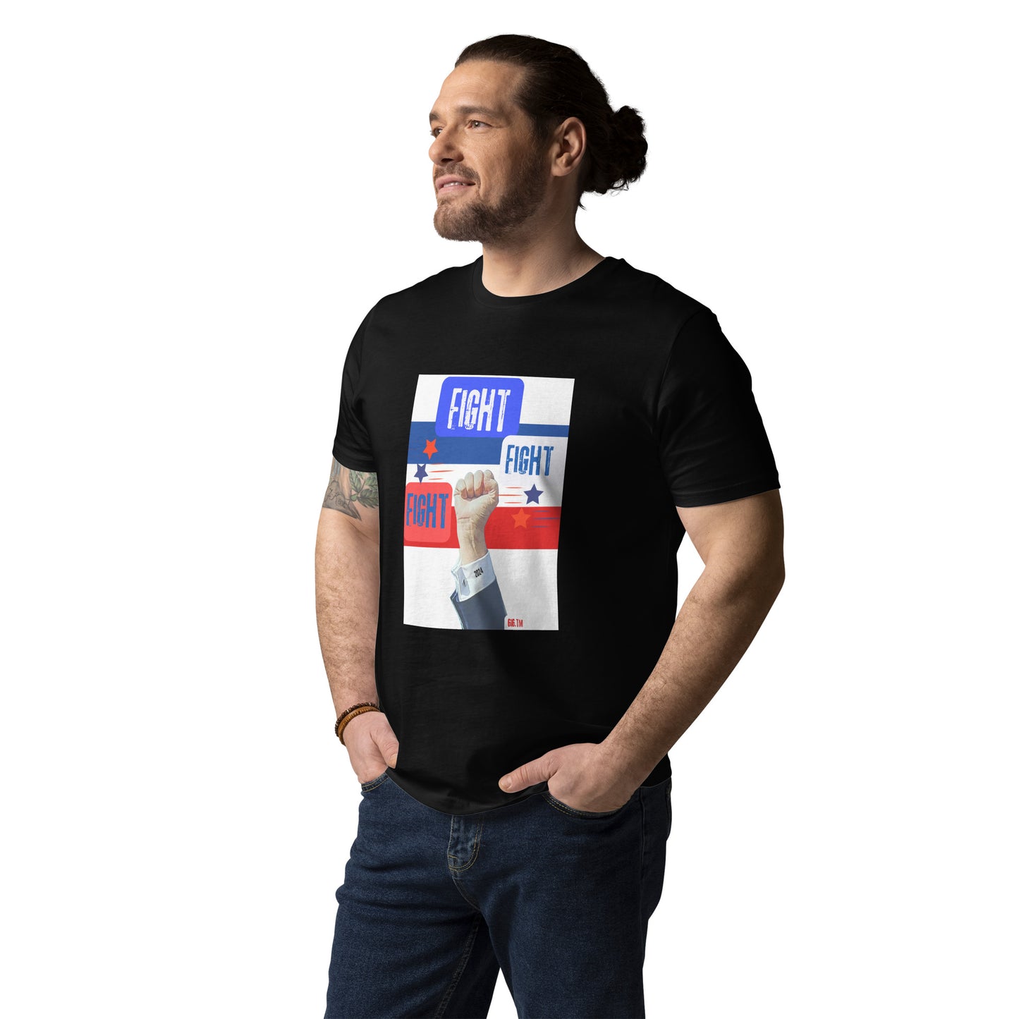 Trumps Fight Shirt-Unisex organic cotton t-shirt