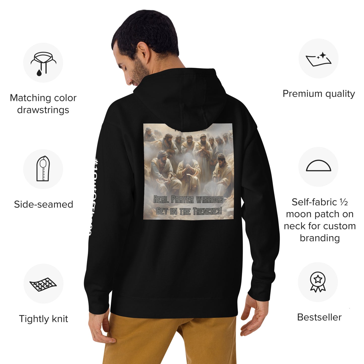 Shalom mountain warrior camp-Unisex Hoodie