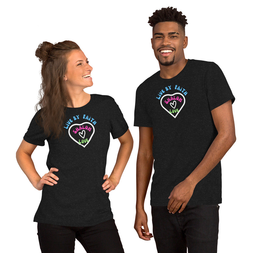 Shalom love -Unisex t-shirt