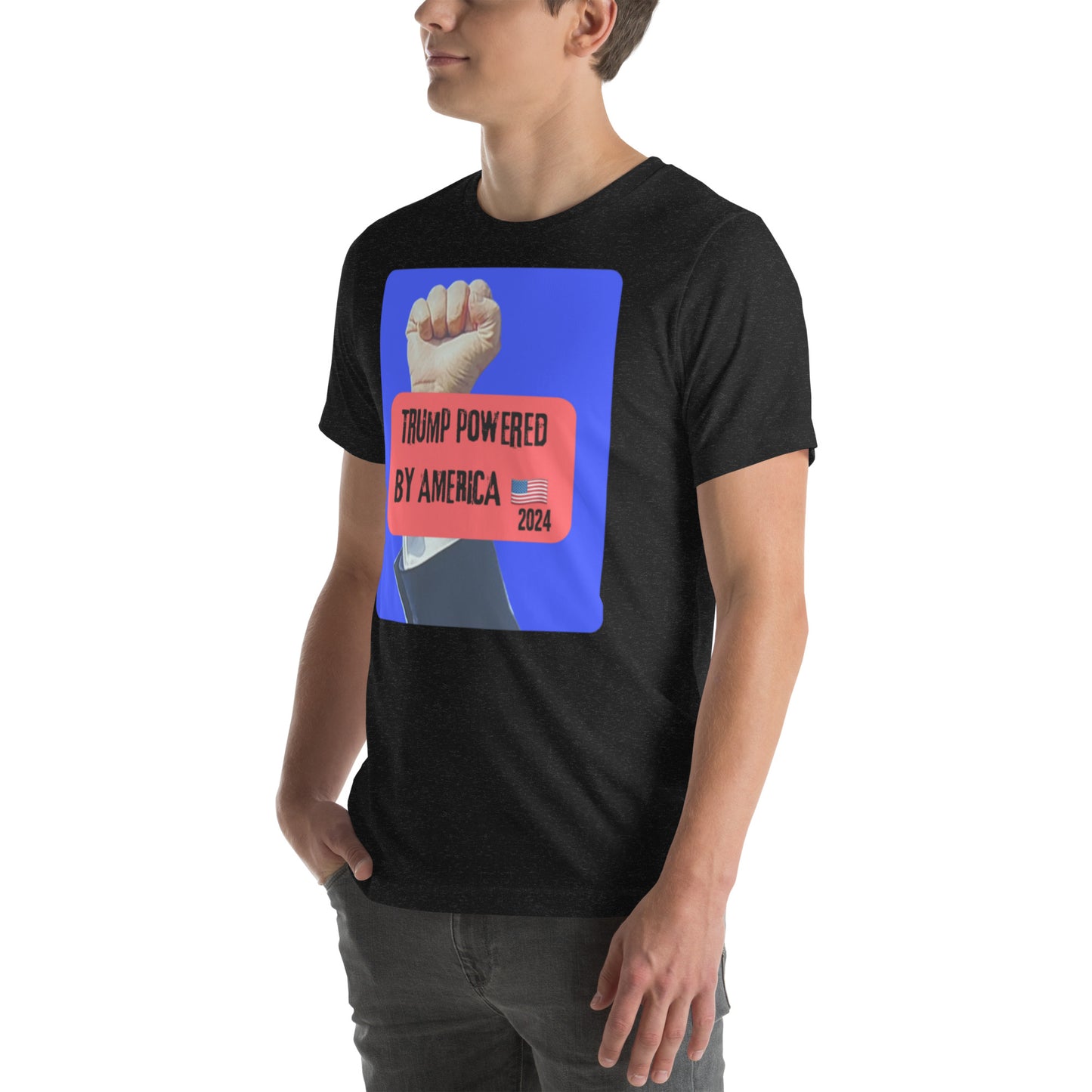 Trump powered by America -24-Unisex t-shirt