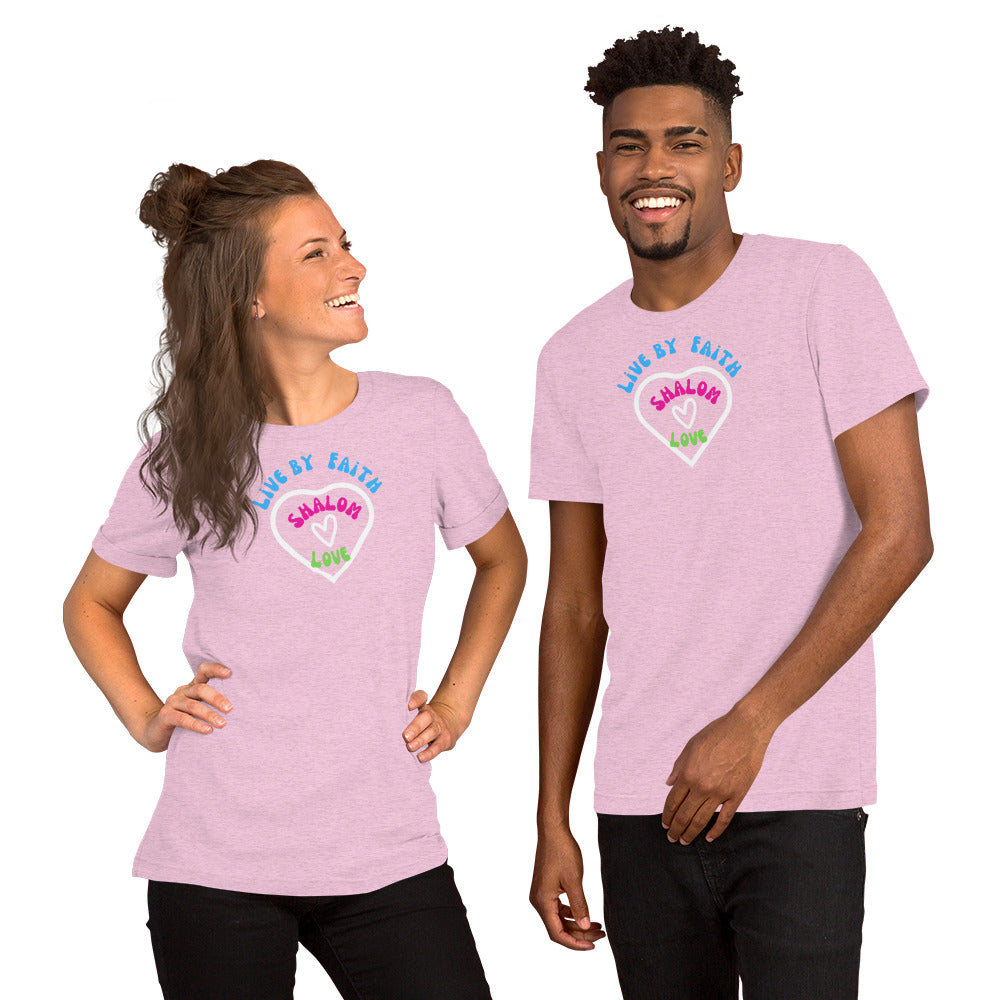 Shalom love -Unisex t-shirt