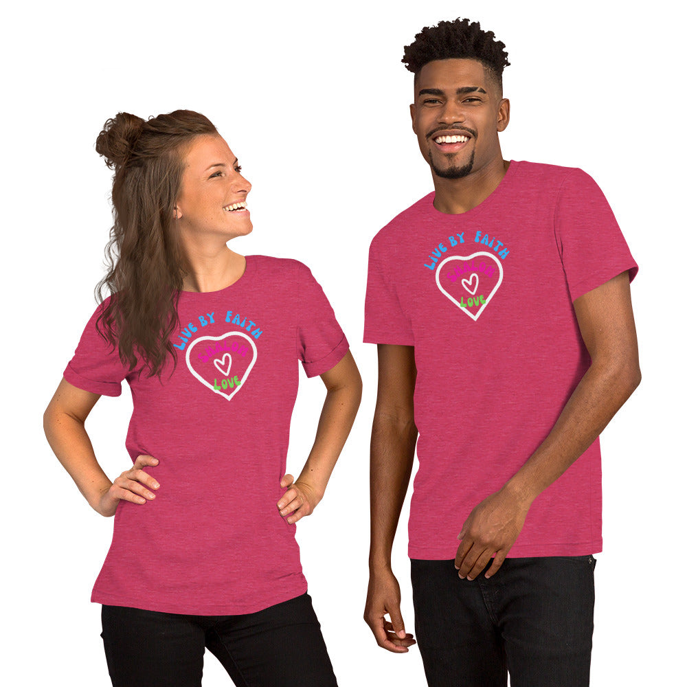 Shalom love -Unisex t-shirt