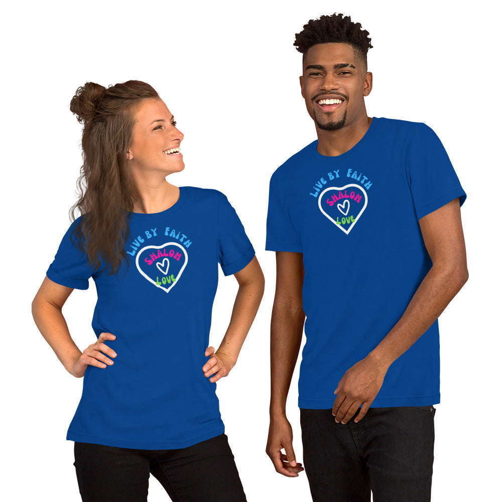 Shalom love -Unisex t-shirt