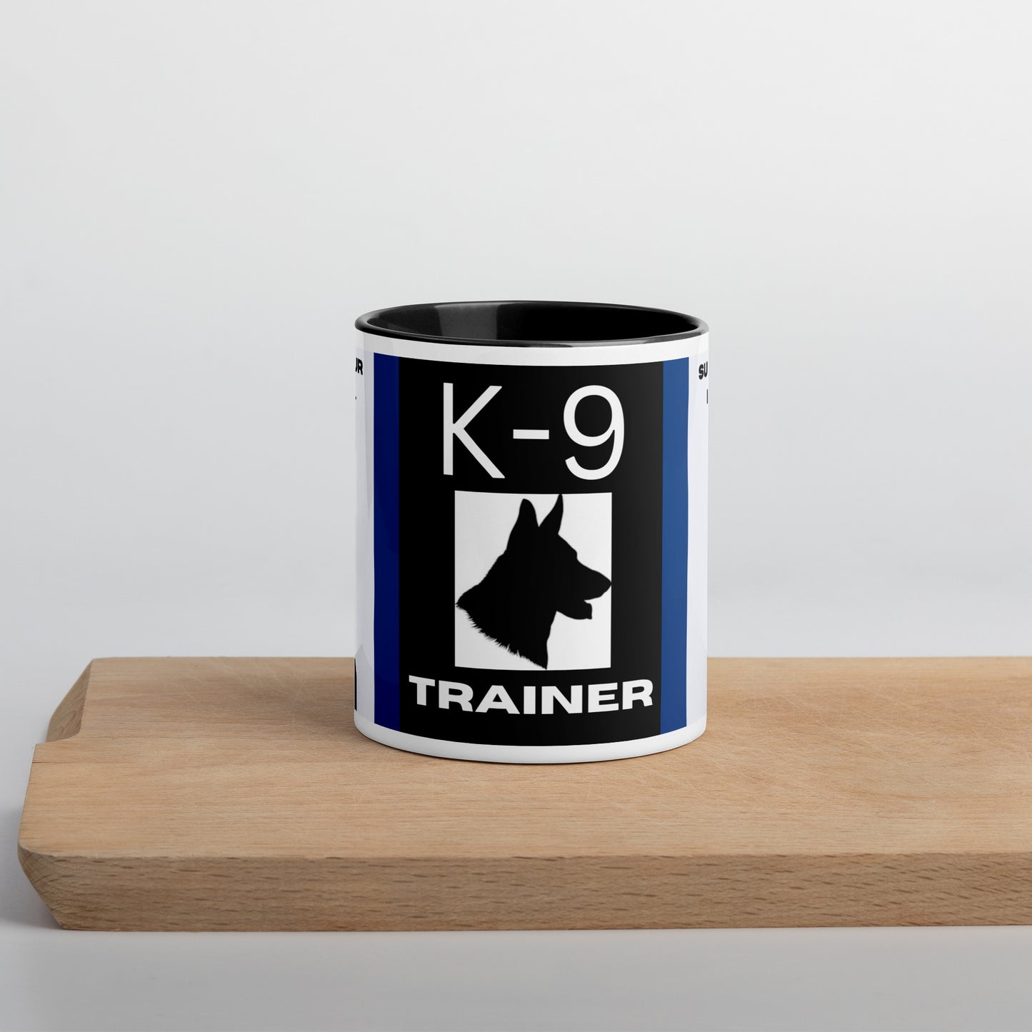 K9 trainer mug Mug with Color Inside