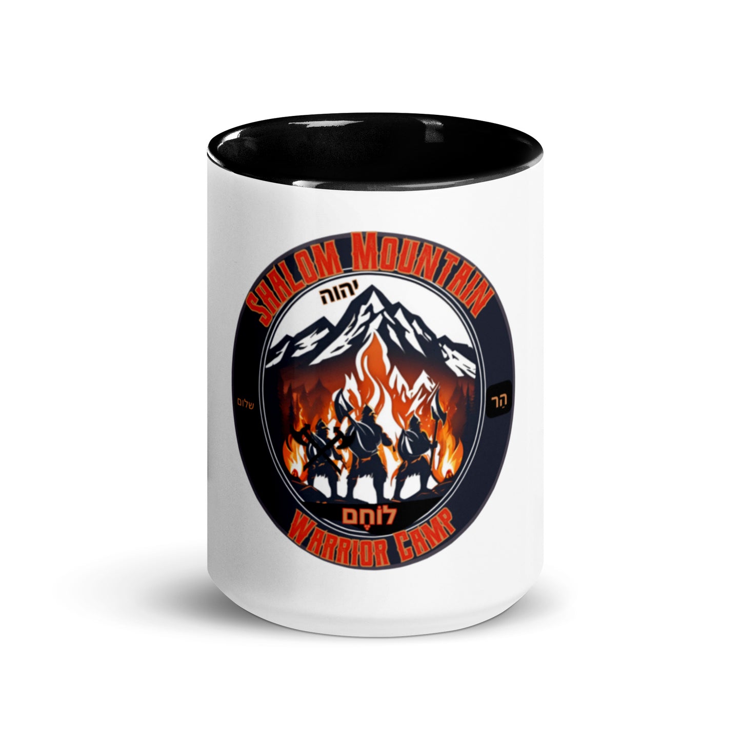 Shalom Mountain Warrior Camp -Mug with Color Inside