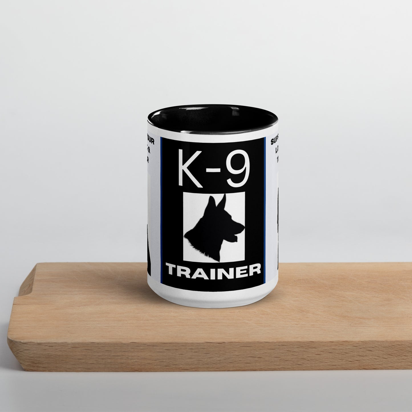 K9 trainer mug Mug with Color Inside