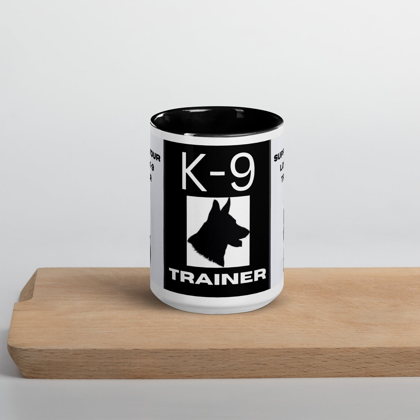 The k9 trainers edition Mug with Color Inside