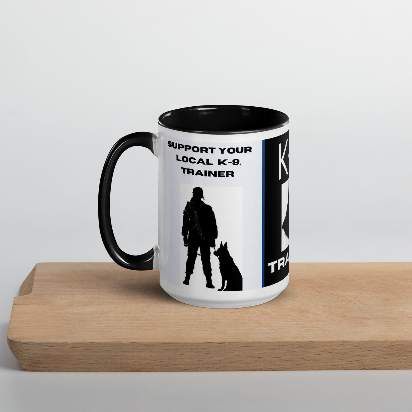 K9 trainer mug Mug with Color Inside