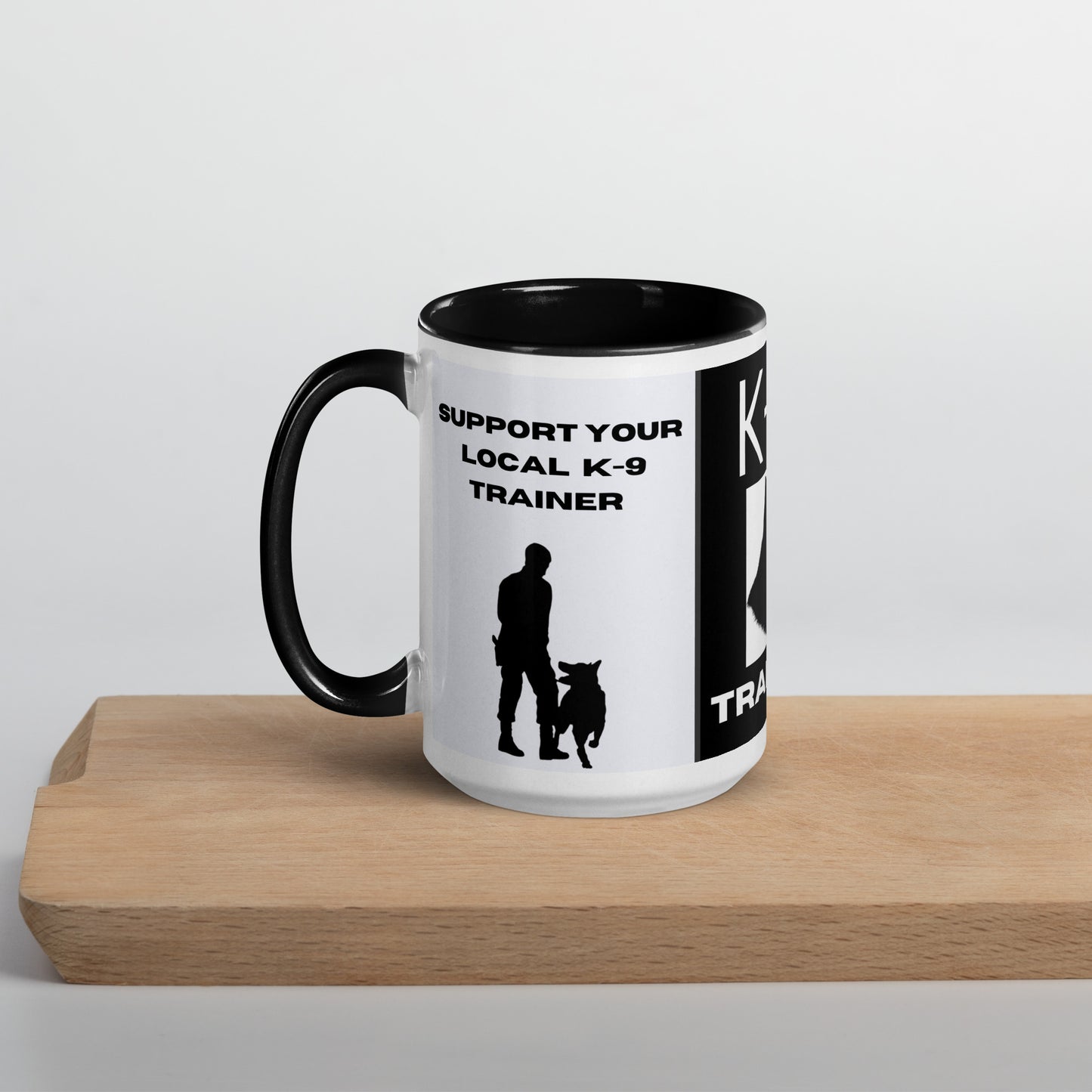 The k9 trainers edition Mug with Color Inside