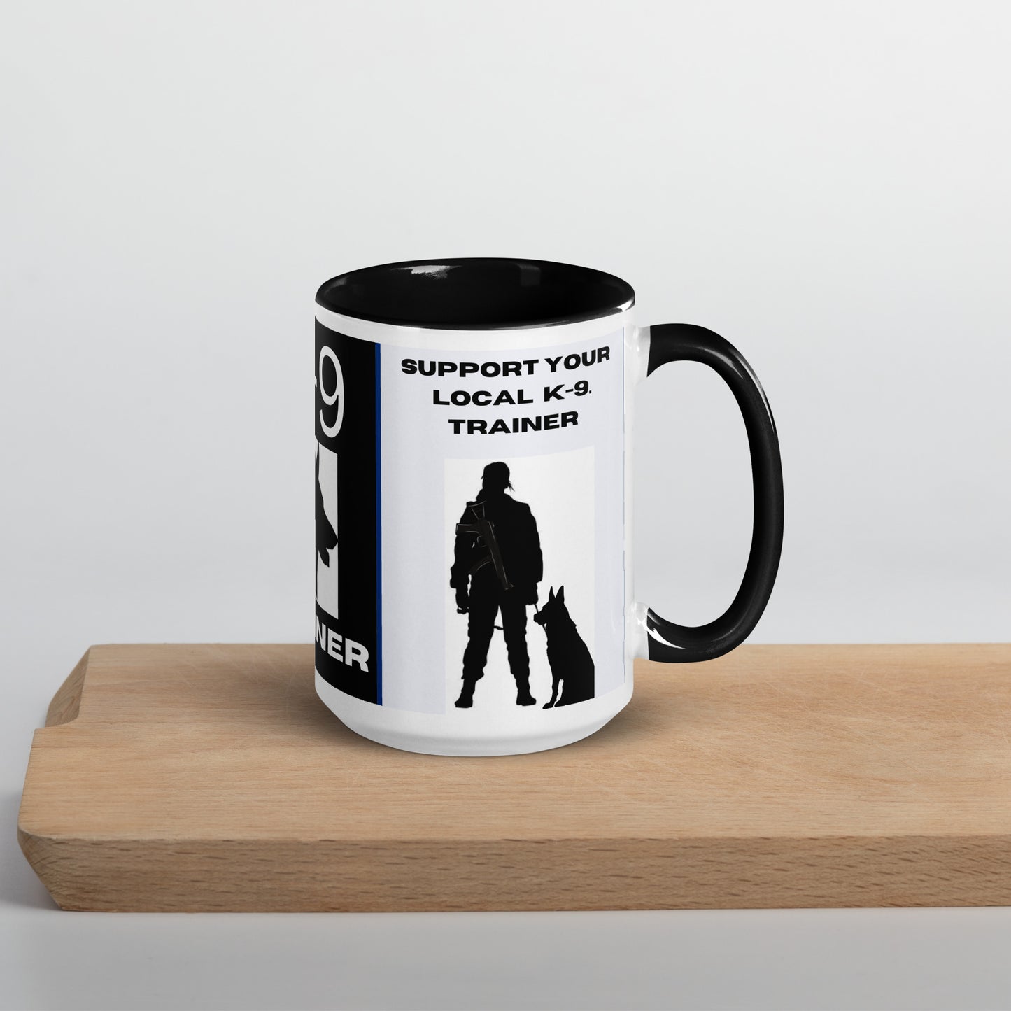 K9 trainer mug Mug with Color Inside