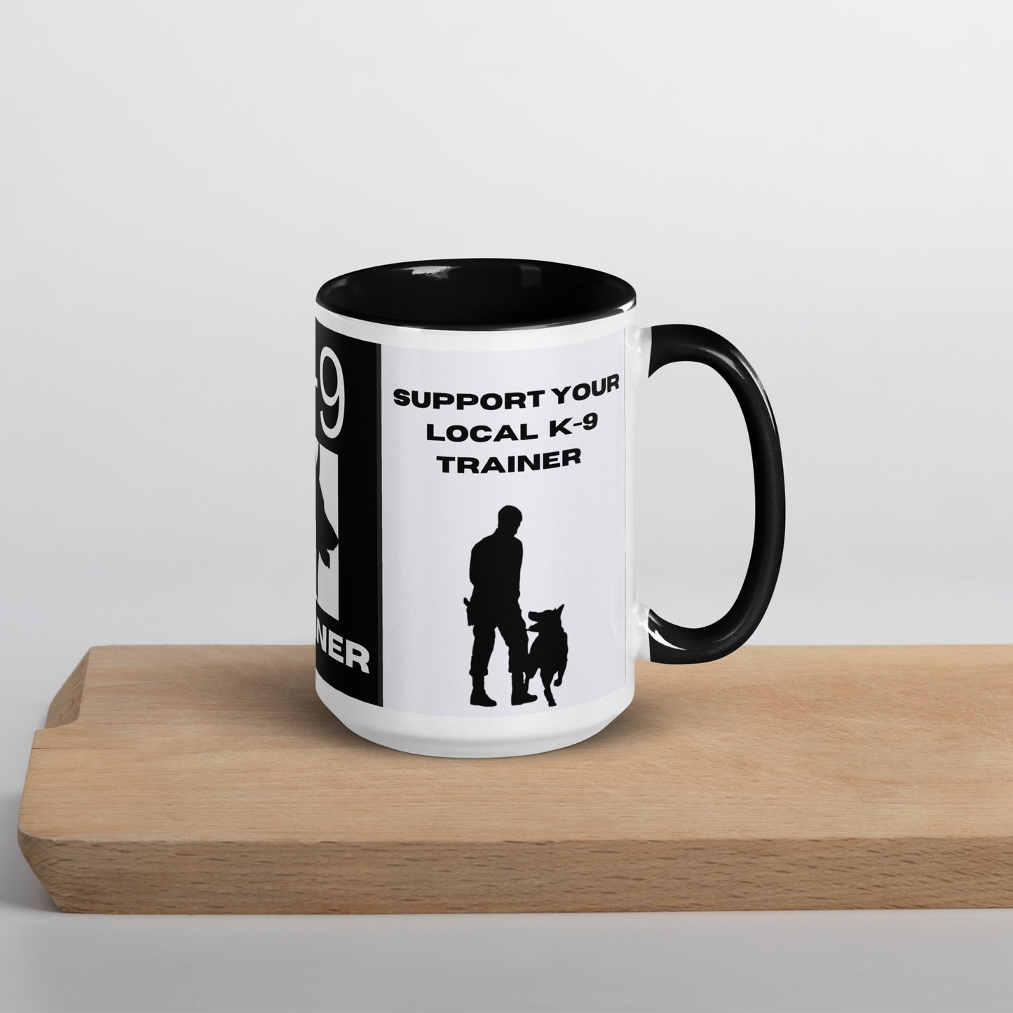 The k9 trainers edition Mug with Color Inside