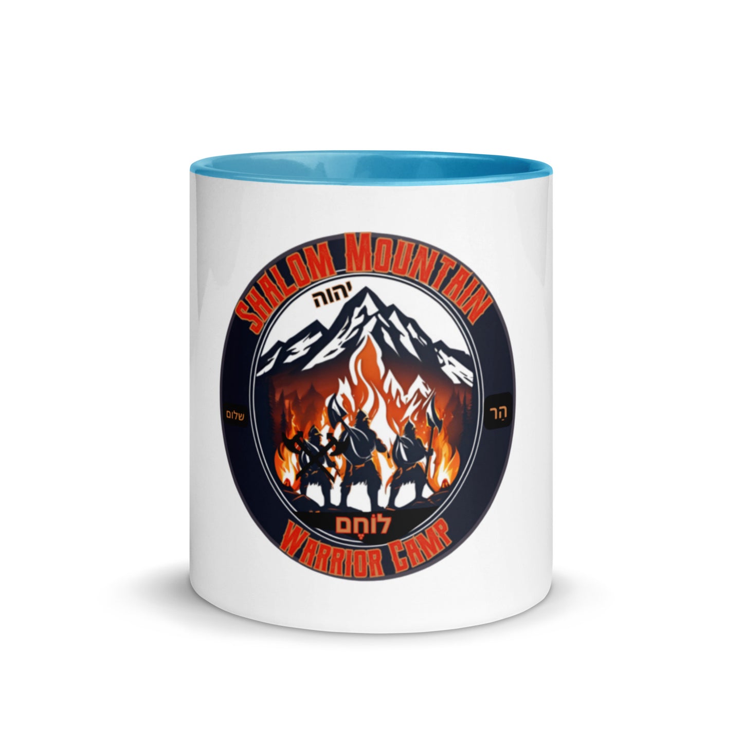 Shalom Mountain Warrior Camp -Mug with Color Inside