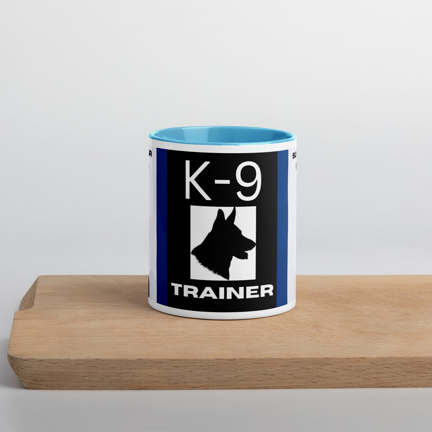 K9 trainer mug Mug with Color Inside