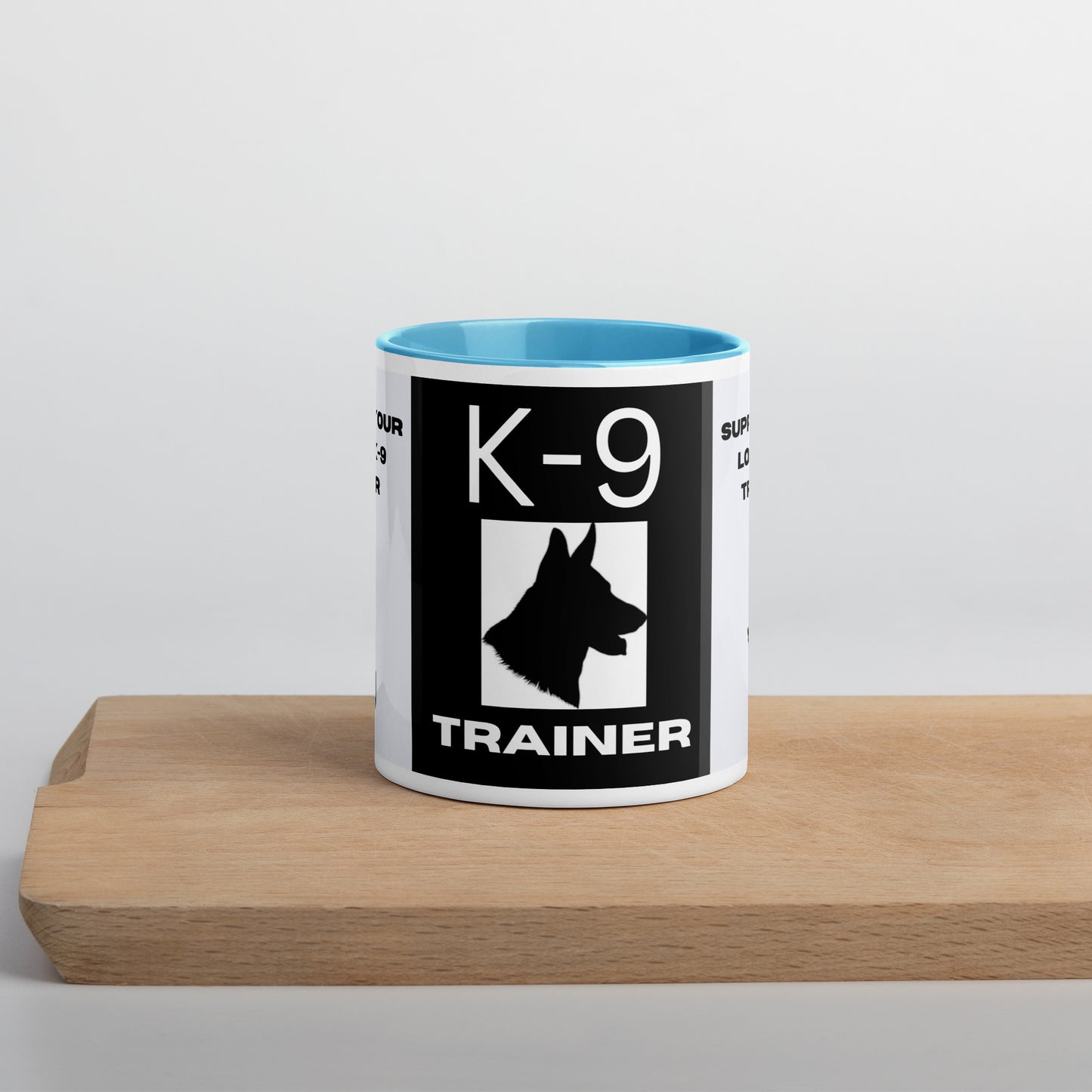 The k9 trainers edition Mug with Color Inside