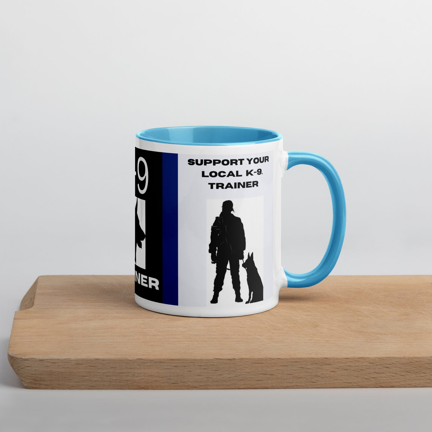 K9 trainer mug Mug with Color Inside