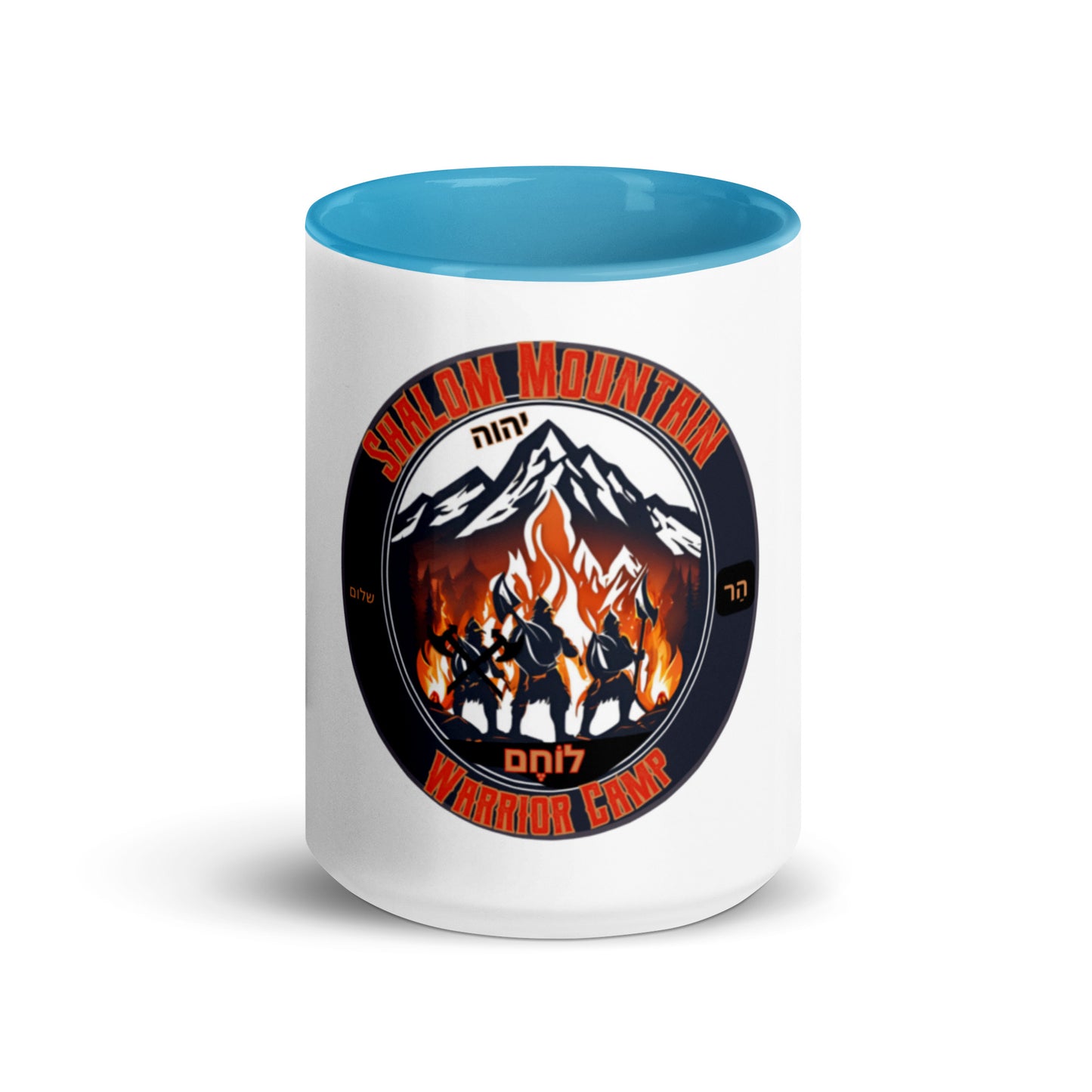 Shalom Mountain Warrior Camp -Mug with Color Inside