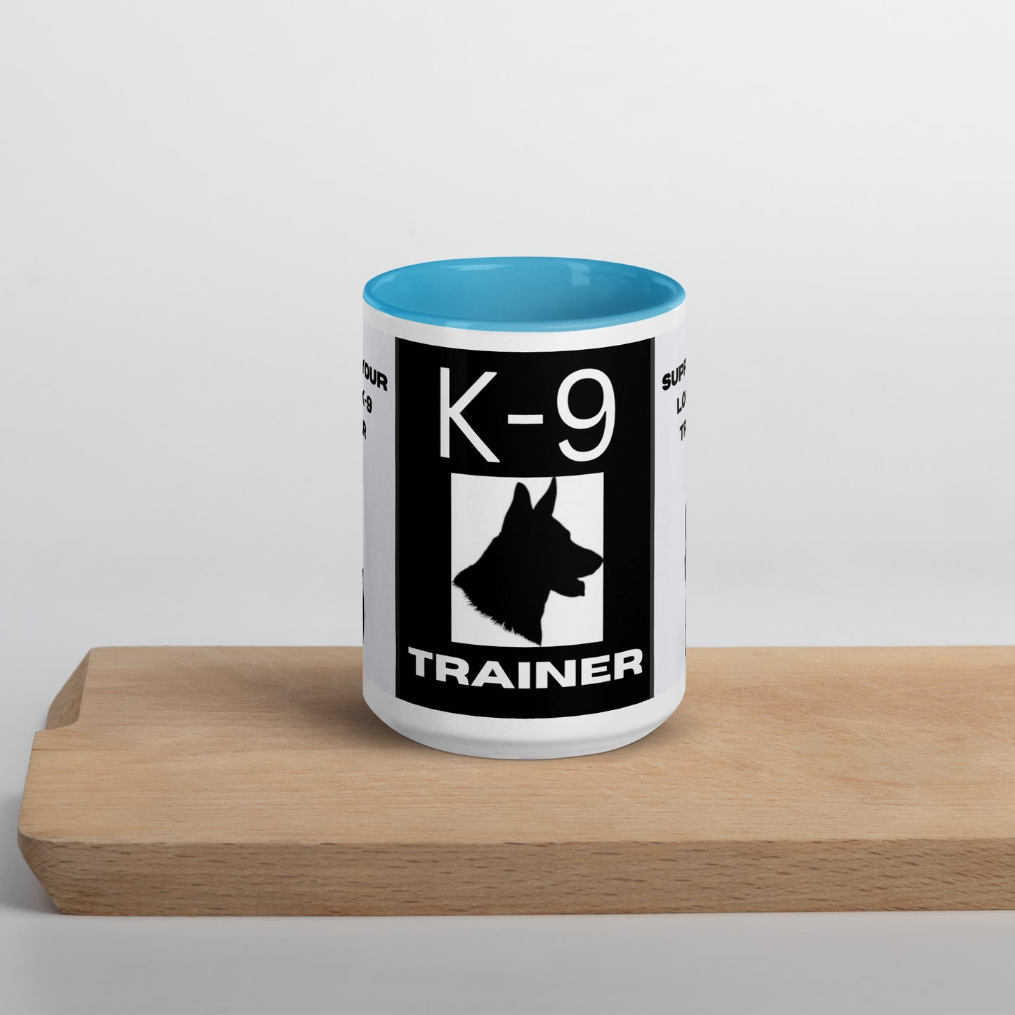 The k9 trainers edition Mug with Color Inside