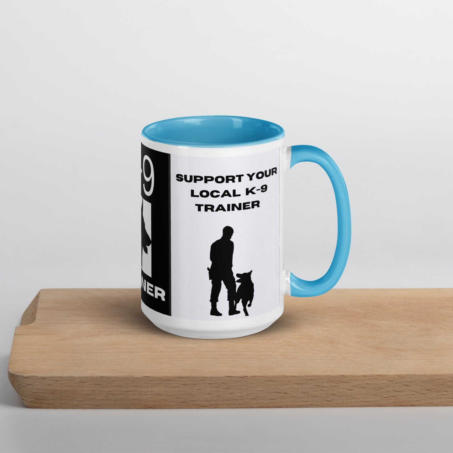 The k9 trainers edition Mug with Color Inside