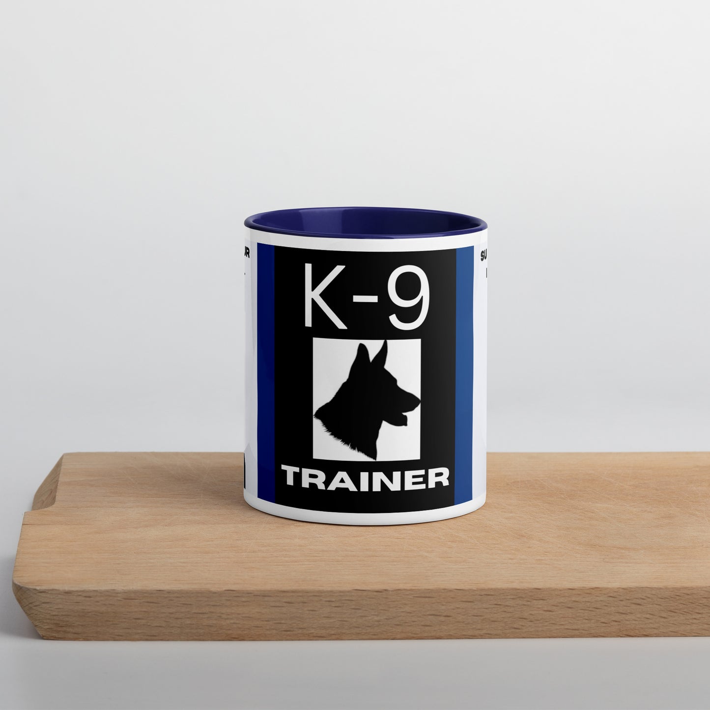 K9 trainer mug Mug with Color Inside