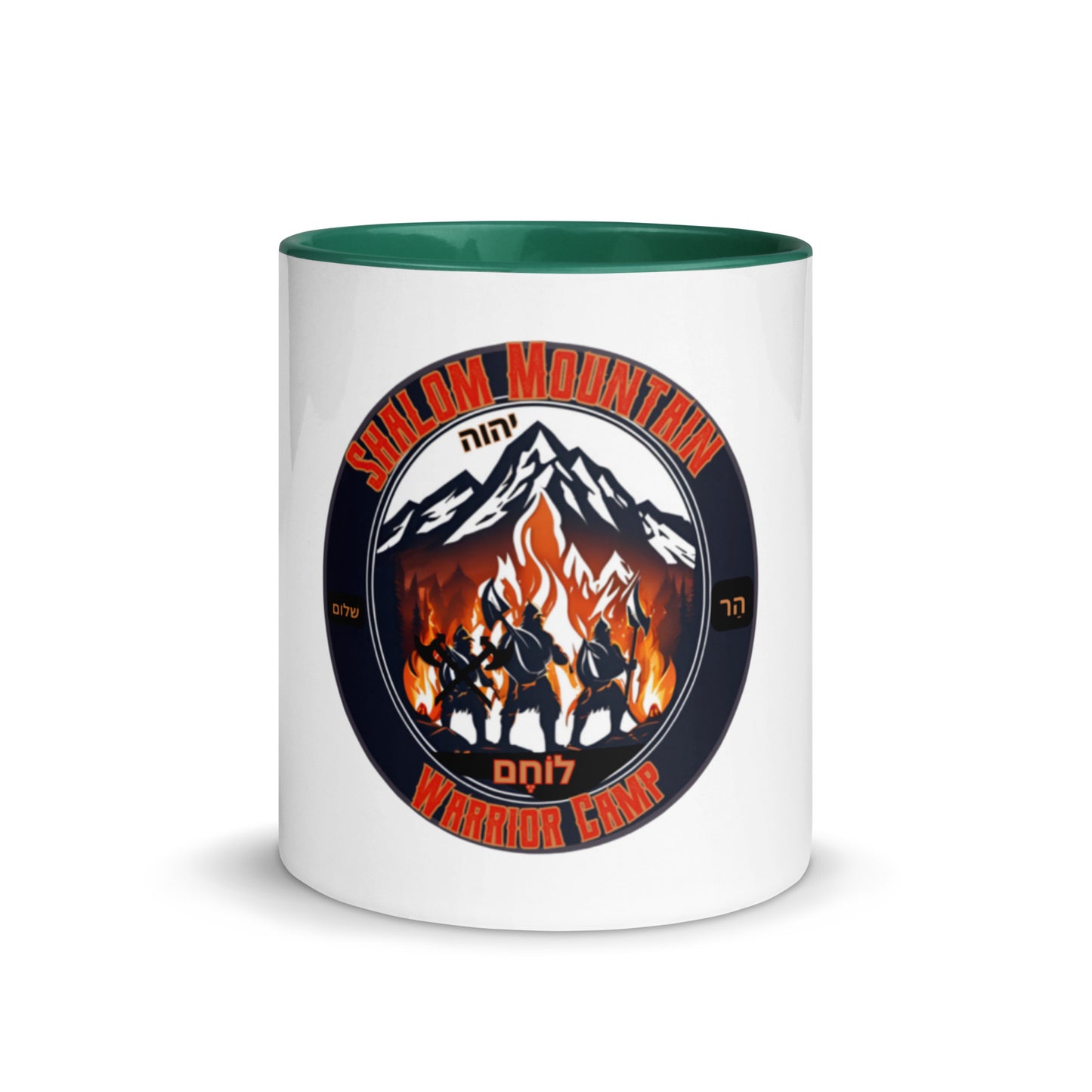 Shalom Mountain Warrior Camp -Mug with Color Inside