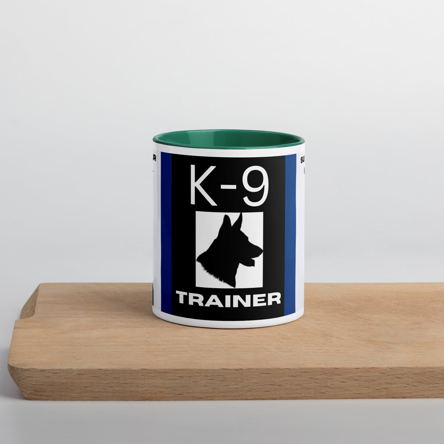 K9 trainer mug Mug with Color Inside