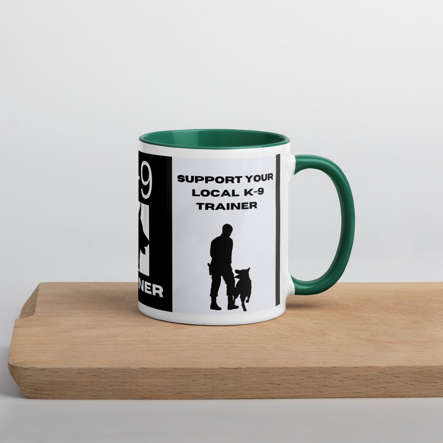 The k9 trainers edition Mug with Color Inside