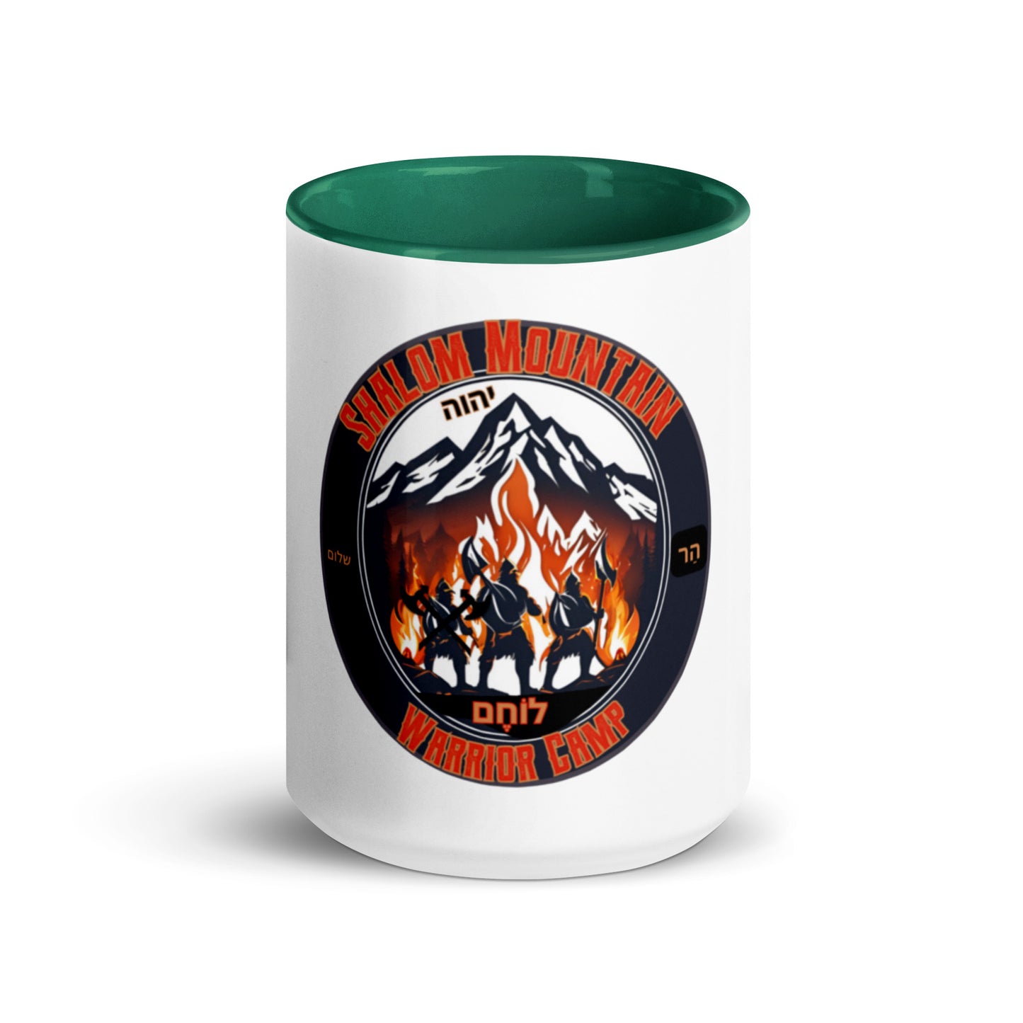 Shalom Mountain Warrior Camp -Mug with Color Inside