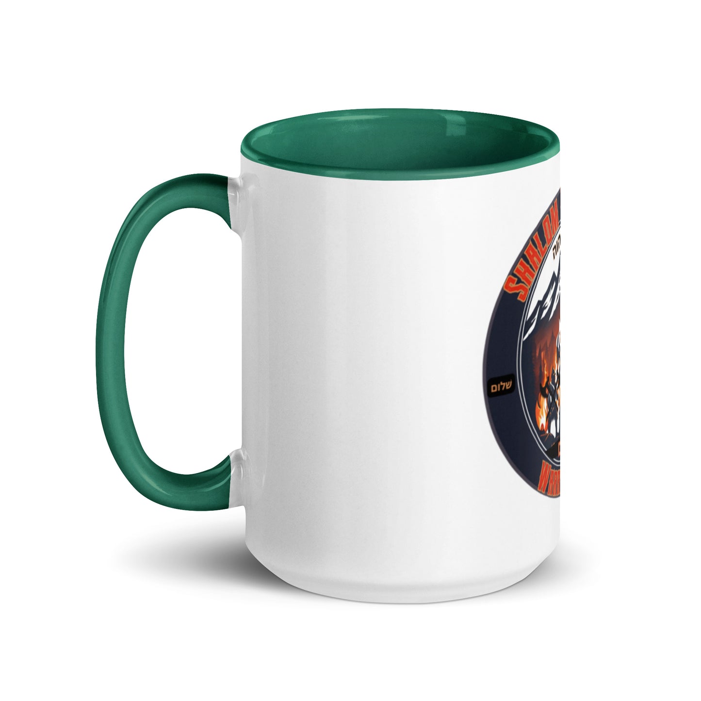 Shalom Mountain Warrior Camp -Mug with Color Inside