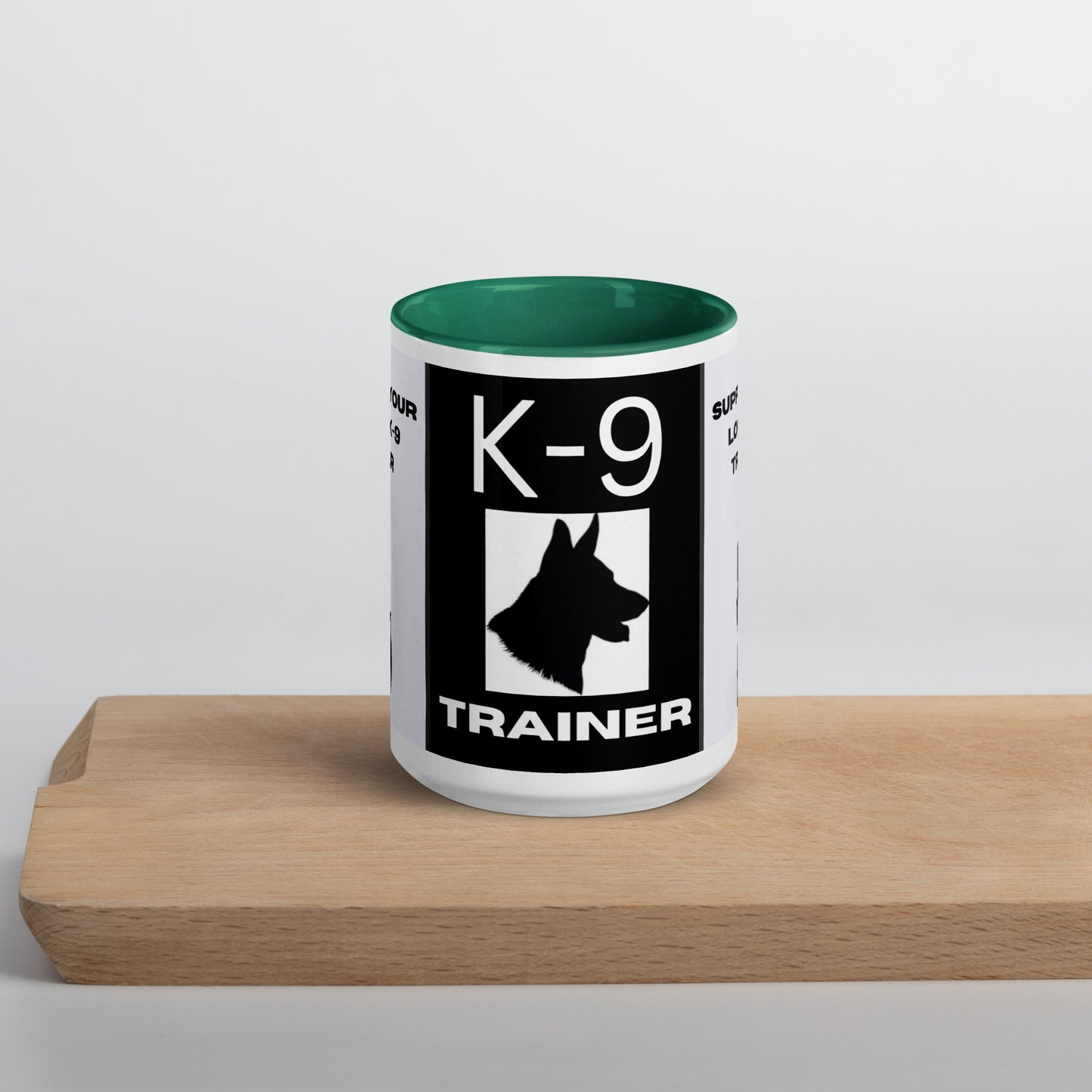 The k9 trainers edition Mug with Color Inside