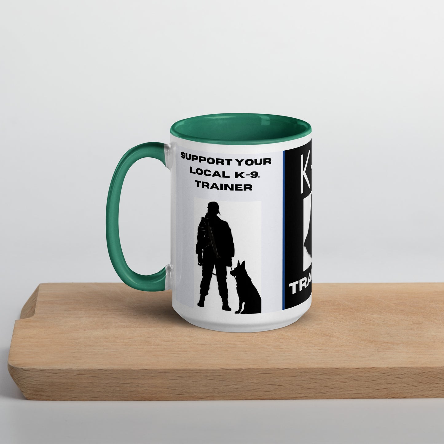 K9 trainer mug Mug with Color Inside