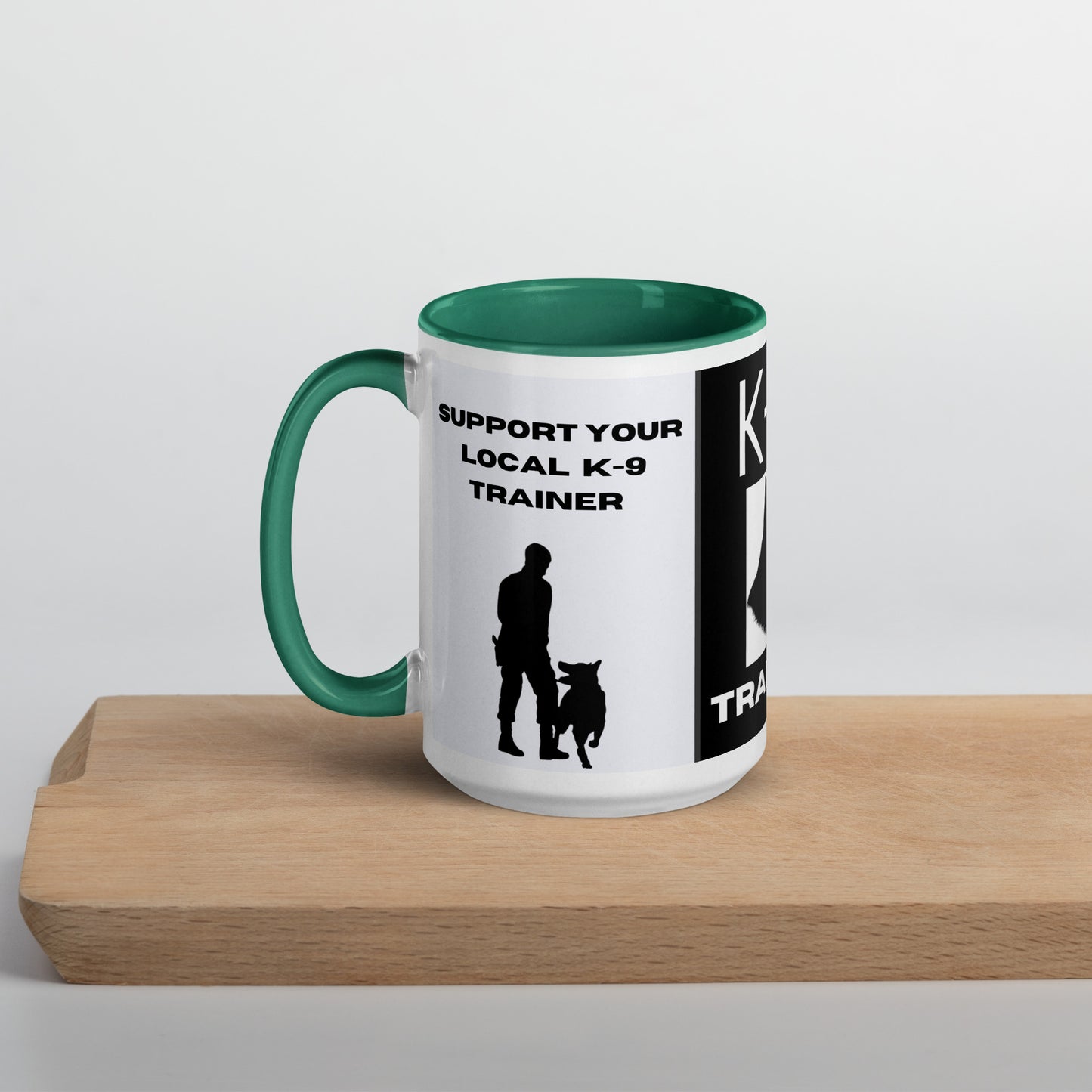 The k9 trainers edition Mug with Color Inside