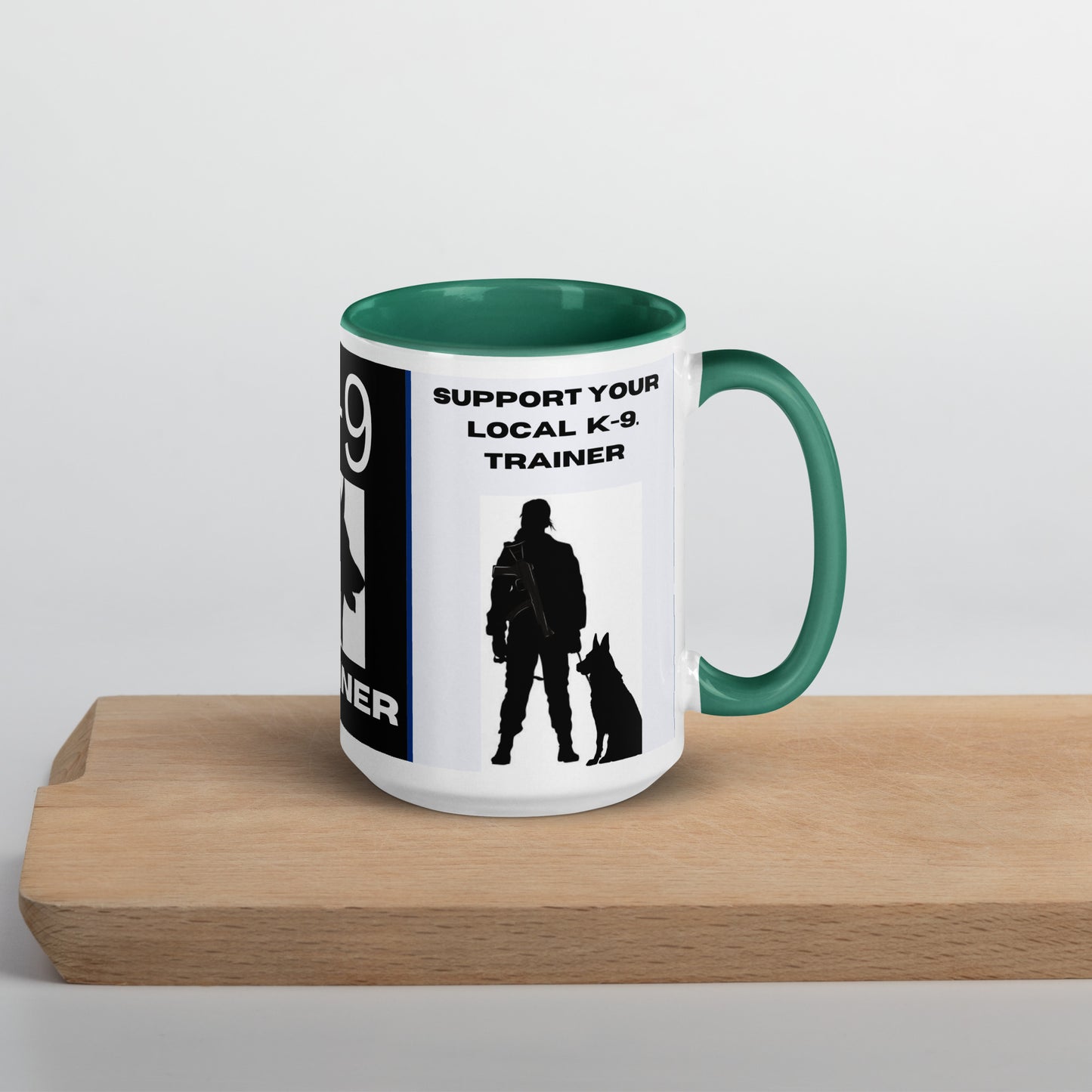 K9 trainer mug Mug with Color Inside