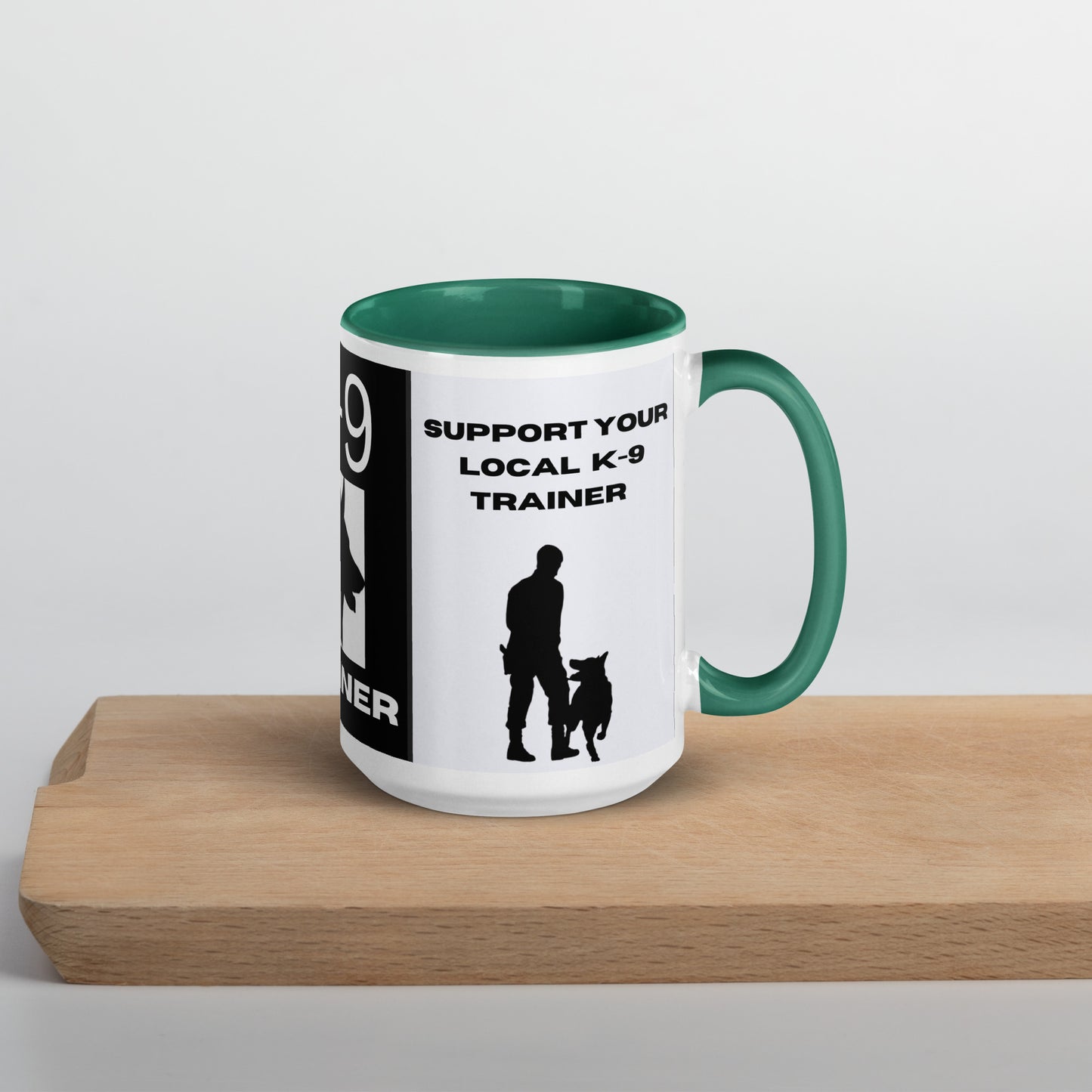 The k9 trainers edition Mug with Color Inside