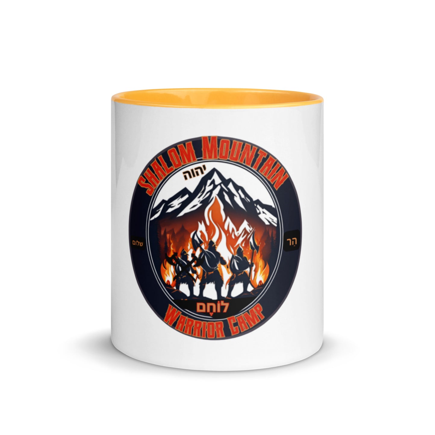 Shalom Mountain Warrior Camp -Mug with Color Inside