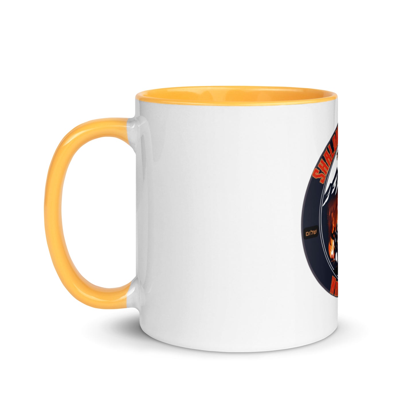 Shalom Mountain Warrior Camp -Mug with Color Inside