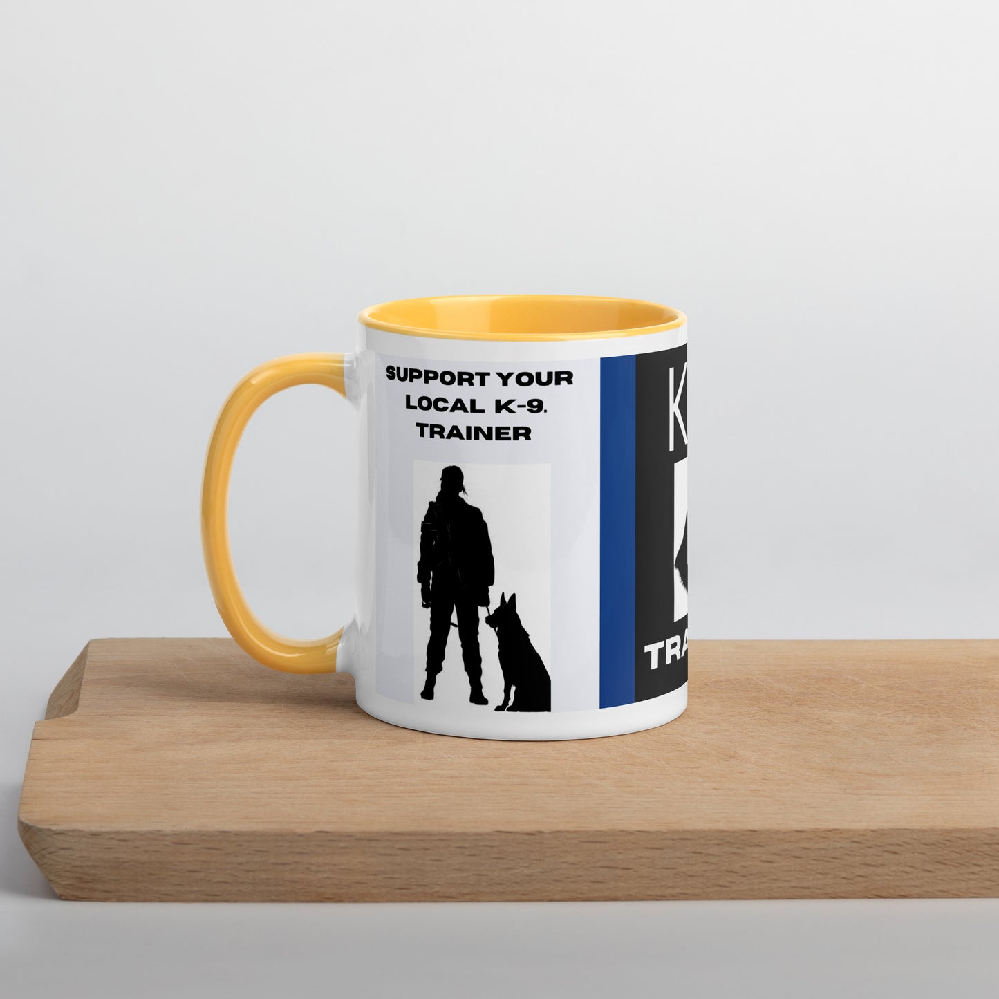 K9 trainer mug Mug with Color Inside