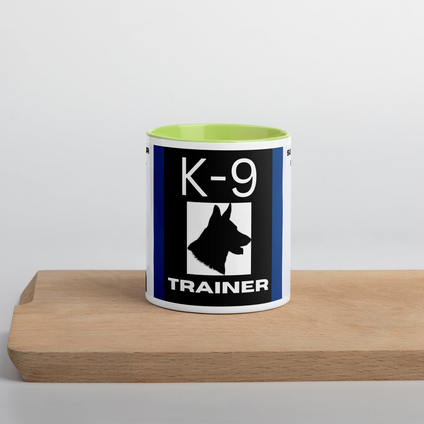 K9 trainer mug Mug with Color Inside