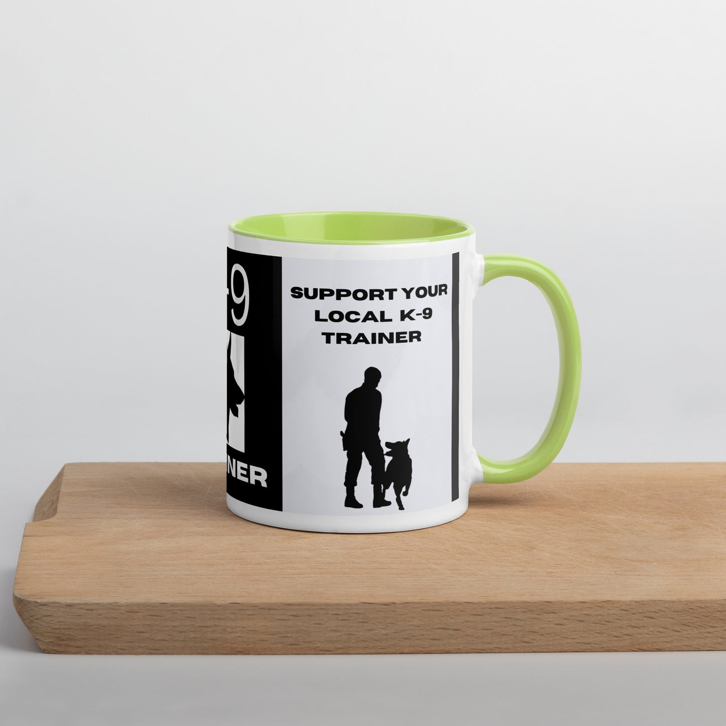 The k9 trainers edition Mug with Color Inside